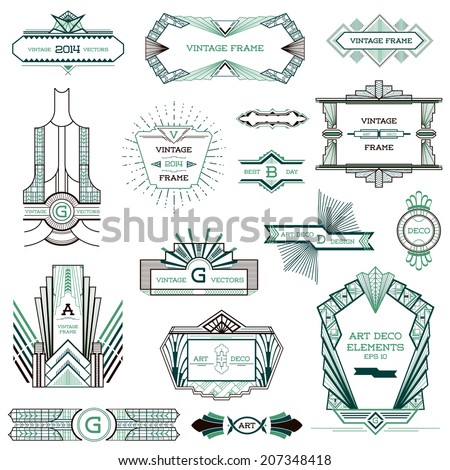 Art Deco Design Elements art deco elements free vector download (214,564 free vector) for Art Deco Design Elements art deco elements free vector download (214,564 free vector) for