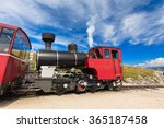 the steam train takes tourists...