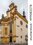 Small photo of The Prandtauerkirche as a Roman-Catholic rectorate church stands in the city of St. Polten, Austria