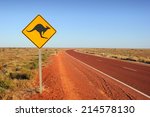 kangaroo traffic sign