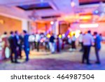 Small photo of Abstract blur people in party and concert, nightlife sociability lifestyle concept