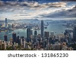 hong kong panorama view from...