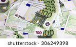europe euros banknote of...