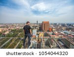 Aerial View Of Mexico City From The Airport Image Free Stock Photo