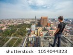 Aerial View Of Mexico City From The Airport Image Free Stock Photo