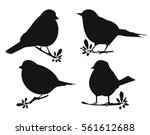 Free Vector Flying Birds Silhouette