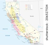 california's wine regions map