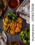 Small photo of Original weiner schnitzel, food photography, ready for advertisment