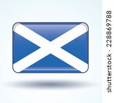 flag of scotland  vector...