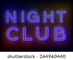 neon night club. night  neon...