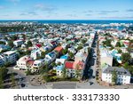 reykjavik city  view from the...
