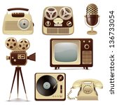 Free Vintage Vector TV