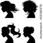 Woman Profile Silhouette Clipart Free Stock Photo - Public Domain Pictures