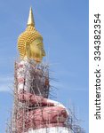 construction buddha statue ...
