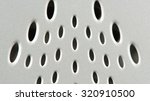 Small photo of Ceramic Soleplate of Steam Iron with Holes