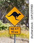australia kangaroo sign