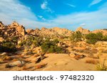 hidden valley rock joshua tree...