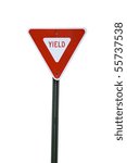 Red Yield Sign