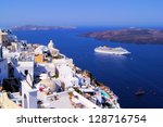 panoramic view of the town of...