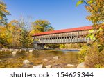 covered bridge and fall colors...