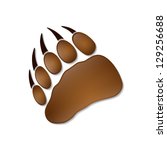 Grizzly Bear Paw clip art vector, free vectors - Vector.me