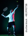 Tennis Player In Action Free Stock Photo - Public Domain Pictures