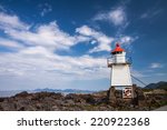 beautiful lighthouse on the...