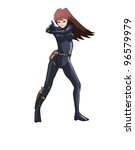 Anime female spy Anime female spy