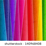 Rainbow Striped Background