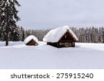 winter holiday house in...
