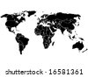 World+map+black+and+white+continents