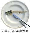 آخر آكله أكلتها ... - صفحة 35 Stock-photo-eaten-fish-on-clean-plate-with-intact-head-46887052