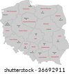 Map+of+poland+cities