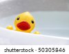 ducks in sink