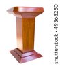 Oak Podium