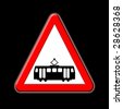 Tram Crossing Ahead