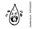 Spambox 2     - Page 8 Stock-vector-crying-rain-cartoon-54946843