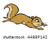 Cartoon Squirrel Running