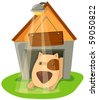 Dog+house+cartoon