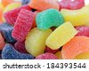 colorful gummy candy for background and texture use