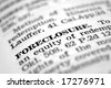foreclosure definition foreclosure definition