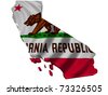 California+flag+map