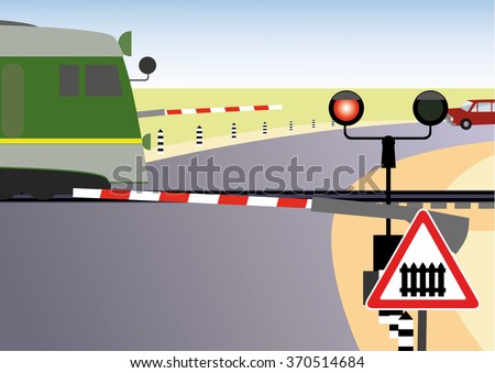 Railroad Crossing Stock Vectors, Images &amp; Vector Art 