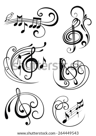 music notes tattoo stock images royalty free images u0026 vectors music notes tattoo stock images royalty free images u0026 vectors