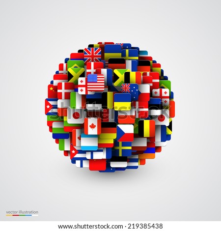 Globe Flags Stock Photos, Royalty-Free Images & Vectors - Shutterstock