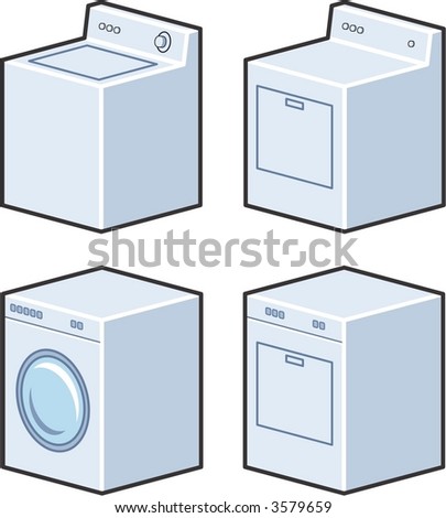 Washer And Dryer Clipart washer dryer stock vector 3579659 - shutterstock Washer And Dryer Clipart washer dryer stock vector 3579659 - shutterstock