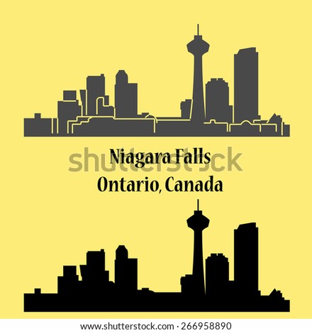 Niagara Falls Stock Vectors & Vector Clip Art | Shutterstock