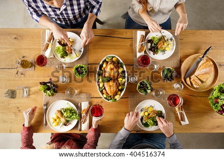 Dining Table Top View top view dining table salad roasted stock photo 404516374 Dining Table Top View top view dining table salad roasted stock photo 404516374