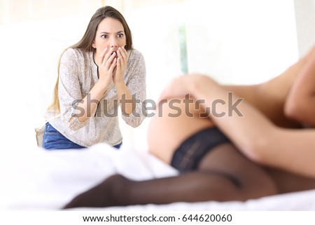 sex bed woman in having