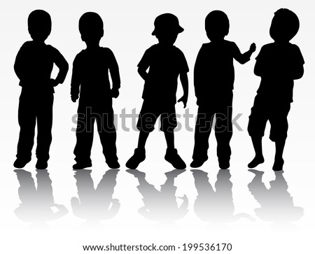 Silhouette boy Stock Photos, Images, & Pictures | Shutterstock